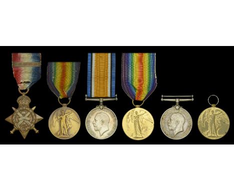 Pair: Private S. Starling, Suffolk Reigment 1914 Star, with clasp (3-9350 Pte. S. Starling. 2/Suff: R.); Victory Medal 1914-1