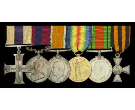 A fine Great War ‘Western Front’ M.C., D.C.M., Russian Cross of St. George group of six awarded to Second Lieutenant W. H. Br