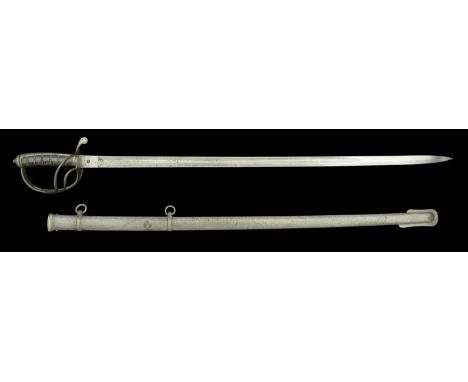 An Officer’s Royal Artillery 1821 Pattern Presentation Sword by Wilkinson. A c.1895 example, numbered 37231, the 82cm blade w