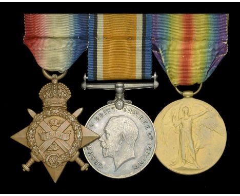 Three: Sergeant A. V. Higgs, Cheshire Regiment, later Royal Navy  1914 Star (896 Sjt. A. Higgs. 6/Ches: R.); British War and 