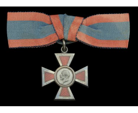 Royal Red Cross, 2nd Class (A.R.R.C.), G.V.R., silver and enamel, unnamed as issued, on lady’s bow riband, in Garrard, London