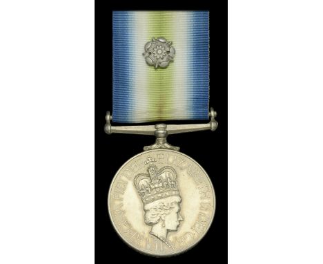 South Atlantic 1982, with rosette (MEM(M)1 L Pearce D171866B HMS Ardent) in its named card box of issue, good very fine  £1,6