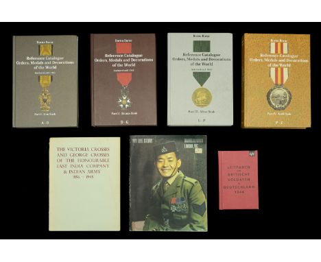 Reference Catalogue of Orders, Medals ands Decorations of the World. By Borna Barac, Four Volumes, 1901pp., being a standard 