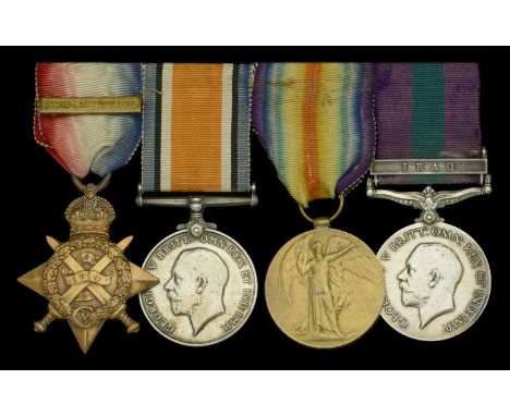 Four: Sergeant H. Donmall, Royal Horse Artillery  1914 Star, with later slide clasp (50083 Bmbr: H. Donmall. R.H.A.); British