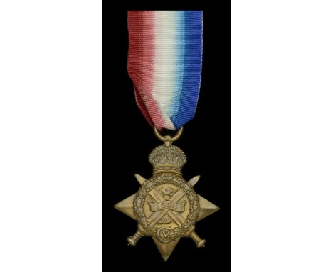 1914 Star (8311 Pte A. A. Bugg. 2/Suff: R.) good very fine £80-£120  ---  Alfred Albert Bugg was born in Ipswich, Suffolk. He