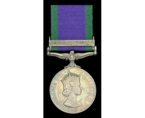 General Service 1962-2007, 1 clasp, South Vietnam, an unnamed specimen, extremely fine £300-£400 --- Importation Duty This lo