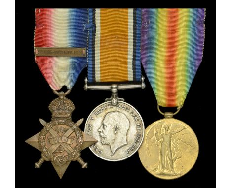 Pair: Private P. Heppenstall, East Yorkshire Regiment  1914 Star, with clasp (7239 Pte. P. Heppenstall. 1/E. York: R.); Victo