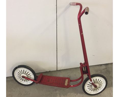 A vintage MOBO child's scooter. Made by D. Sebel & Co. Ltd. 