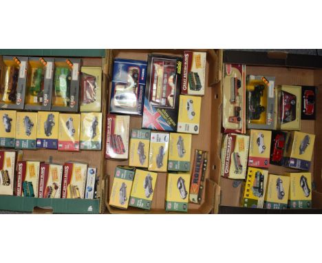 A collection of boxed die cast model vehicles to include Corgi Classics, Solido, Van Guards and other similar manufacturers. 