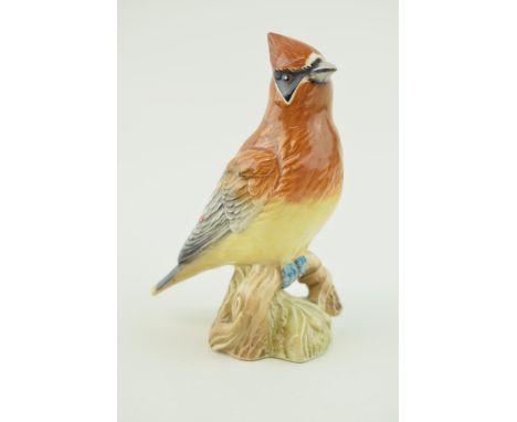 Beswick Cedar Waxwing. Height 12cm. Of first quality free of restoration or damage.