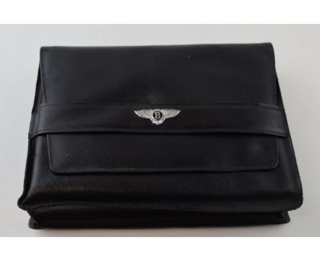 Bentley 'Turbo R' Handbook, Warranty Card, Sales and Service Booklet for 1987 / 88 housed in real leather Bentley / Rolls Roy