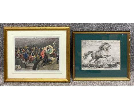 After Hippolyte Lucas (1814-1899), a 19th century hand coloured engraving titled 'The Advance of Western Civilization - A Eur