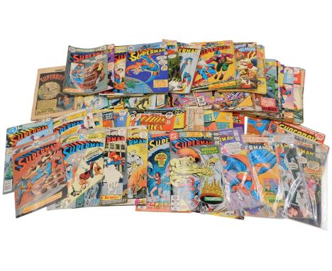 Various DC comics, to include Superboy, Superman, mainly American issues.