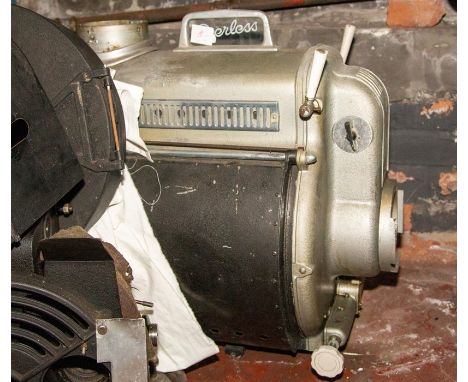 A Ross GC3 35mm movie projector on RCA 903 sound head with one Peerless lamp. Used in ABC cinemas c.1948-1960sPlease note: Th