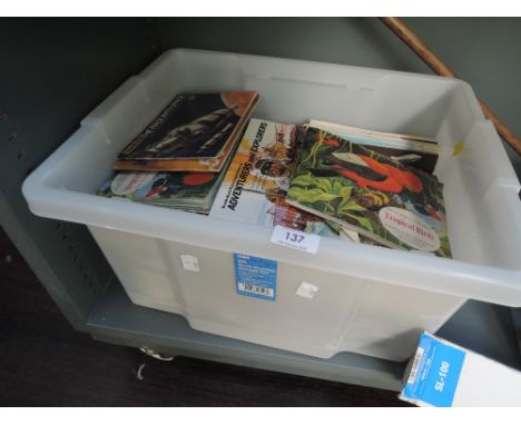 A large collection of vintage tea advertising cards mostly by Brooke Bond 