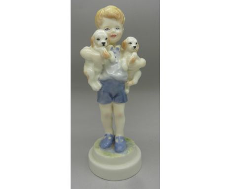 A Royal Worcester figure, Monday's Child Is Fair of Face