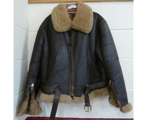 The R.A.F. Flying Jacket, authenticated by The Royal Air Force Association, made in England, size M