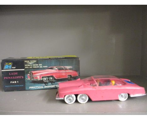 A Thunderbirds JR21 toy 'Lady Penelope's' Fab 1 toy motor car, boxed