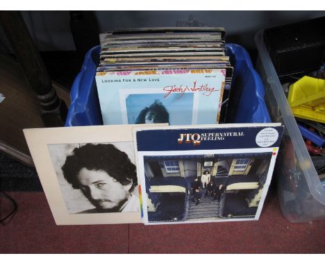 A Mixed Selection of LP's, to include Rod Stewart, Neil Diamond, Elton John, Billy Paul, Elvis Presley, Bob Dylan and Plexus 