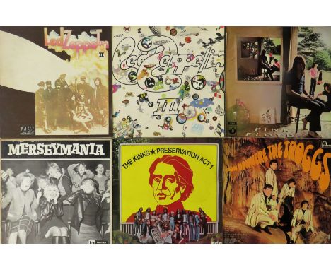 Approx Three Hundred and Fifty Vinyl LPsWide Variety of albums, includes Led Zeppelin II & Led Zeppelin III with rotating sle