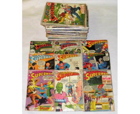 Seventy Eight DC Comics SUPERMANSilver/Bronze Age. Includes 'Superman' (1939-1986) Vol.1 #139 (No Cover), #167, 172, 203, 209