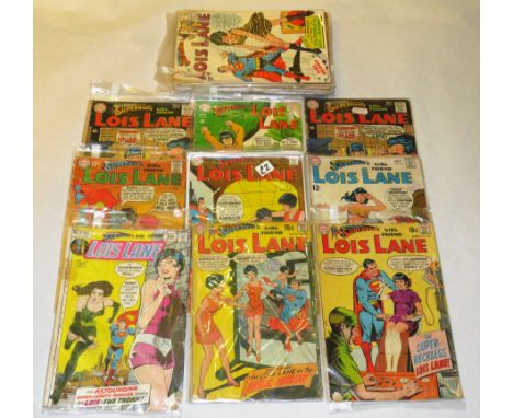Nineteen DC Comics SUPERMANS GIRLFRIEND LOIS LANESilver/Bronze Age. Includes 'Superman's Girlfriend Lois Lane' (1958-1974) #3