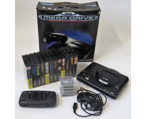 SEGA video game consolesIncludes a Sega Mega Drive console which includes RF Cable, power cable, 1 controller, manuals, origi