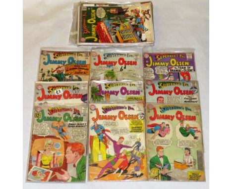 Twenty Five DC Comics SUPERMANS PAL JIMMY OLSENSilver/Bronze Age. Includes 'Superman's Pal Jimmy Olsen' (1954-1974) #64, 75, 