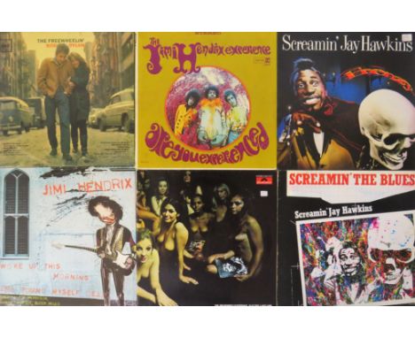 Approx Fifty Vinyl LPs. Wide Variety of albums Includes 7 by Bob Dylan 'Desire', 'The Basement Tapes', 'Blood on the Tracks',