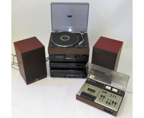 Stereo SystemComprises of a Pioneer PL12E, 2-Speed belt-drive turntable with PC-12 cartridge, a Yamaha TX-480L AM/FM stereo t