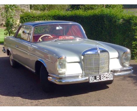 1964 Mercedes-Benz 220 SEB Coupe                  This lovely big Benz has had just four keepers from new, the first of whom 