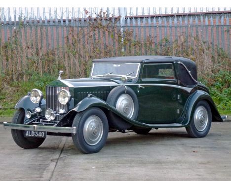 1933 Rolls-Royce 20/25 Sedanca Coupe by Gurney NuttingMaintaining its policy of offering one 'Large' and one 'Small' model (t