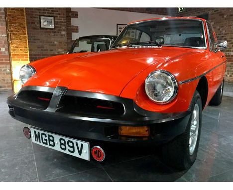 1980 MG B GT                                                      - Not road registered until June 1991 and still just 13,400