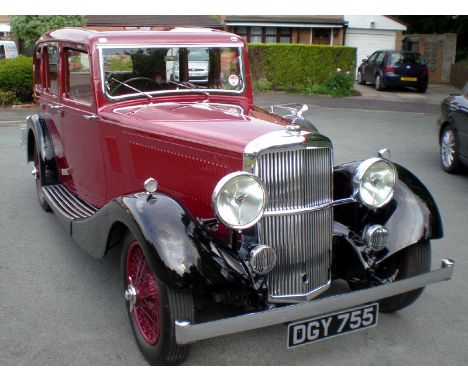 1936 Alvis Crested Eagle TF 19.82 Saloon            Thought to be one of only four such Alvis cars to remain, one of which is