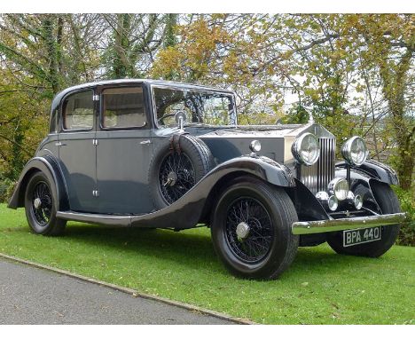 1933 Rolls-Royce 20/25 Sports Saloon                  - Bespoke Abbott coachwork as featured in The Autocar (16/2/1934)- Pict