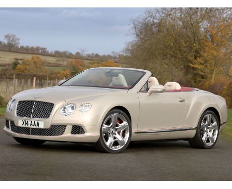 2012 Bentley Continental GTC                              PLEASE NOTE: This lot possesses a MOT certificate valid until 28th 