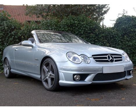 2008 Mercedes-Benz CLK 63 AMG                        One of just 20 UK-supplied RHD CLK 63's produced, this particular exampl