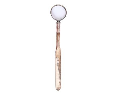 An Edwardian silver letter knife incorporating a magnifying glass,&nbsp; 20cm l, by S Mordan &amp; Co Ltd, London 1903  The c