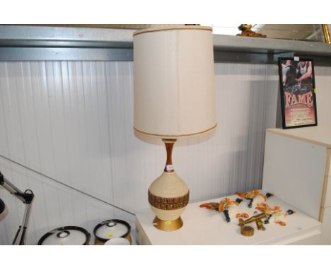 A West German style table lamp