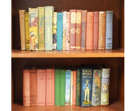 Quantity of 20th fiction to include first edition of P.G,Woodhouse Spring Fever, Enid Blyton Rubbalong Tales, and later editi