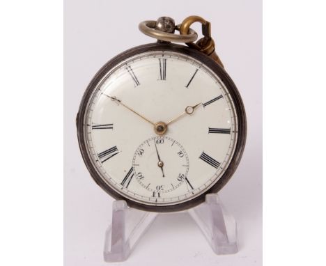 Late 19th century silver cased open face lever watch, Taylor &amp; Kimpton - London, No 50117, the frosted and gilt movement 