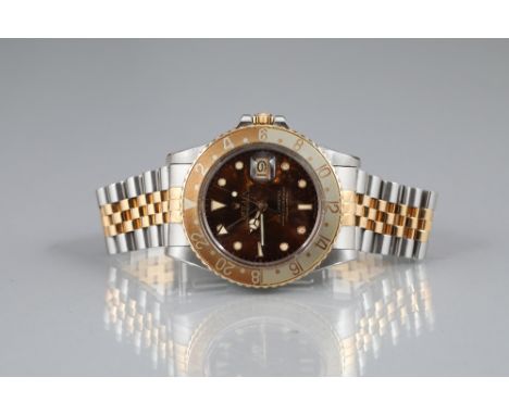 Stainless steel Rolex GMT-Master oyster perpetual date superlative chronometer officially certified automatic gents wristwatc