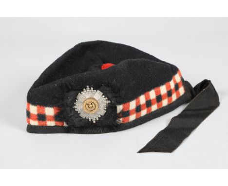 World War I Glen Garry hat with Scots Guards badge Inside the cap there is a makers label stitched to the lining which reads 