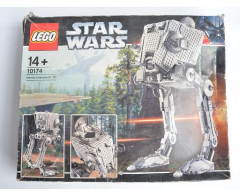 Lego Star Wars Ultimate Collectors series 10174 Imperial AT-ST. Model has been built and partially disassembled (please note 