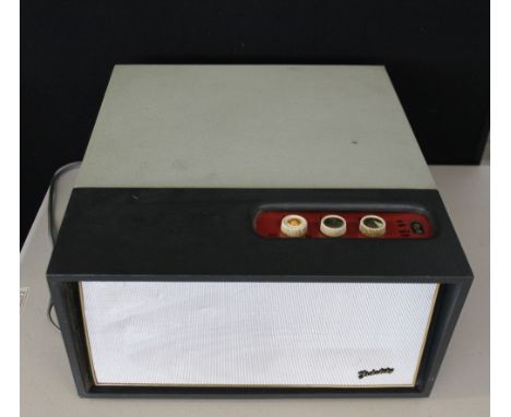 FIDELITY RECORD PLAYER - a HF26 Fidelity record player with Monarch turntable. Serial number 15098. In working order.