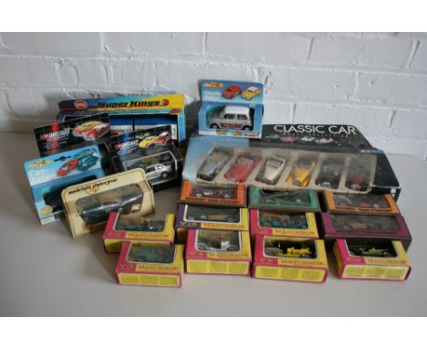 MATCHBOX - a collection of boxed Matchbox die cast vehicles to include a SuperKings Scammell Crusader Container Truck K-17, 7