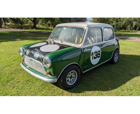 1965 1275S converted for Hill Climbs or Sprints and with the same owner for the last 30 years. This Mini Cooper is a genuine 