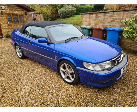 Very rare Viggen Convertible with one, marque-enthusiast, owner from new. Based on the 9-3, the high-performance Viggen was a