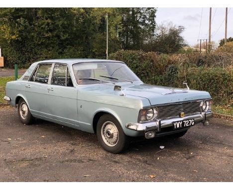 Original and unrestored, early Mark IV V6 De Luxe with a manual gearbox. The De Luxe sported individual front seats, reversin