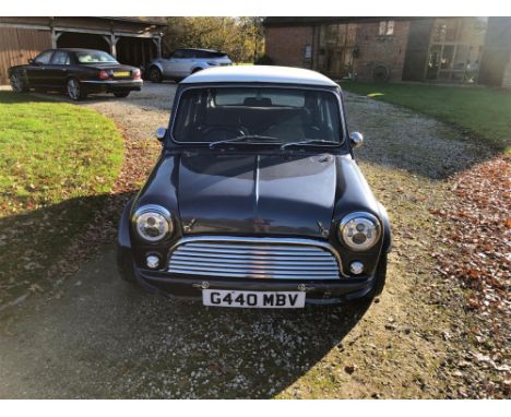 Fitted with an 80+ bhp 1.4-litre Rover K-Series Twin Cam and a number of bespoke features. This attractive 1990 Mini started 